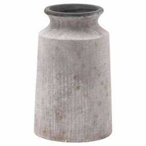 Bloomville Urn Vase - Ceramic - L19 x W19 x H31 cm - Stone