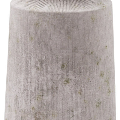 Bloomville Urn Vase - Ceramic - L19 x W19 x H31 cm - Stone