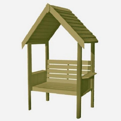 Blossom Arbour Garden Arch Seat Approx 4 x 2 Feet