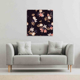 Blossoming Flowers (Canvas Print) / 127 x 127 x 4cm