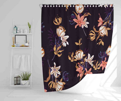 Blossoming Flowers (Shower Curtain) / Default Title Price Comparisons | Compare The Build