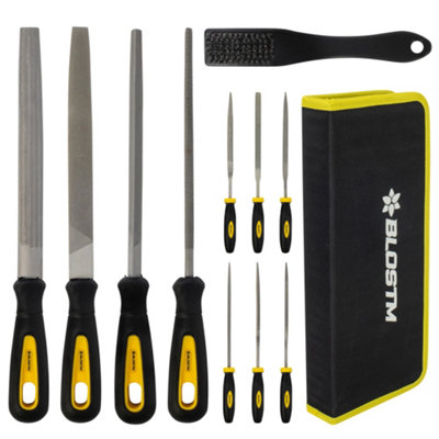 BLOSTM 17Pc Metal File Set 140-200mm - 3