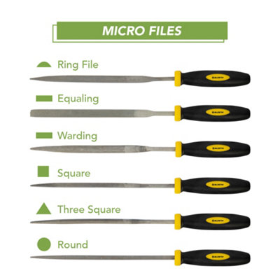 BLOSTM 17Pc Metal File Set 140-200mm - 5