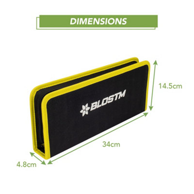 BLOSTM 17Pc Metal File Set 140-200mm - 6
