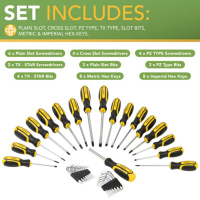 BLOSTM 44PC Screwdriver Set With Stand - 4