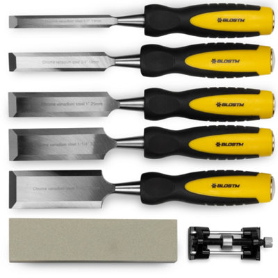 BLOSTM 8 Piece Wood Chisel Set - 7