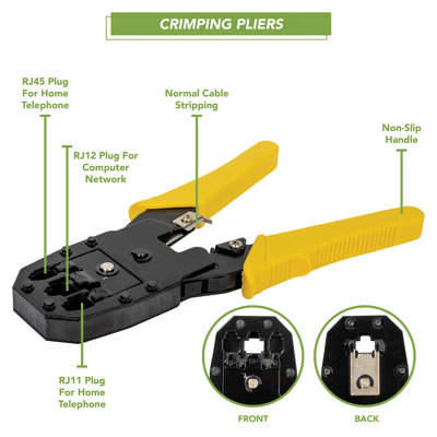 BLOSTM 9 In 1 Network Repair Tool Kit - 5