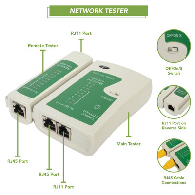 BLOSTM 9 In 1 Network Repair Tool Kit - 7