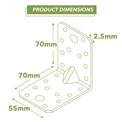 BLOSTM Angle Connector Pack Of 12 - 4
