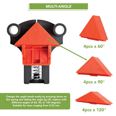 BLOSTM Angle Corner Clamps Set - 5