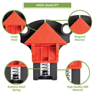 BLOSTM Angle Corner Clamps Set - 7