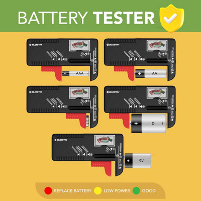 BLOSTM Battery Organizer Storage Case - 4