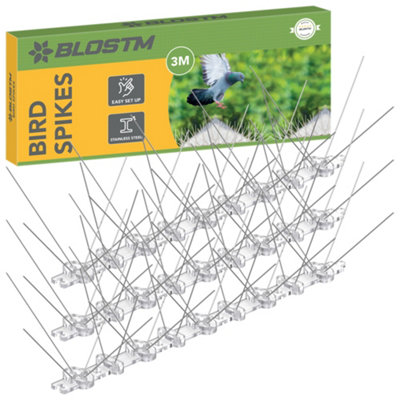 BLOSTM Bird Spikes Pigeon - 12 Pack