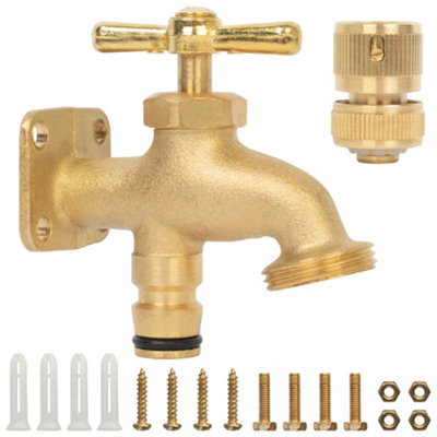 BLOSTM Brass Anywhere Hose Tap