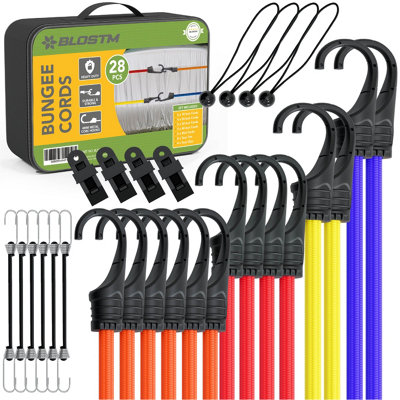 BLOSTM Bungee Cords 28 Piece Set