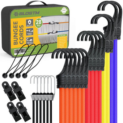 BLOSTM Bungee Cords 28 Piece Set - 5