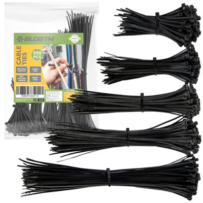 BLOSTM Cable Ties - 500 Pieces