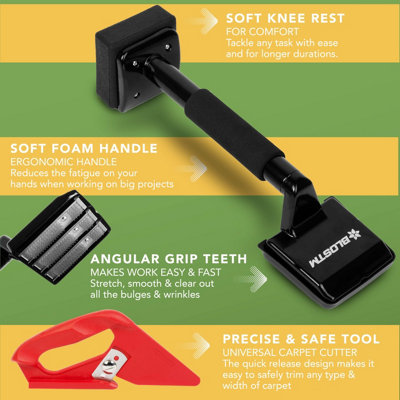 BLOSTM Carpet Knee Kicker Kit Padded - 5