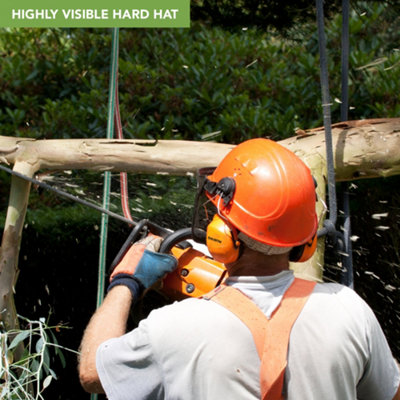 BLOSTM Chainsaw Safety Helmet With Visor - 7