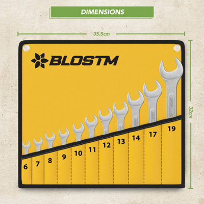 BLOSTM Combination Spanner Set 11 Piece