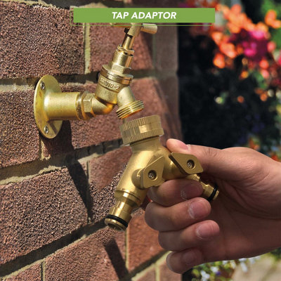 BLOSTM Double Hose Tap Connector