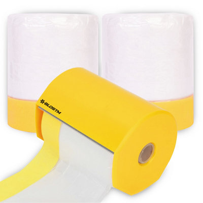 BLOSTM Dust Sheet Rolls - 3 Pack - 6