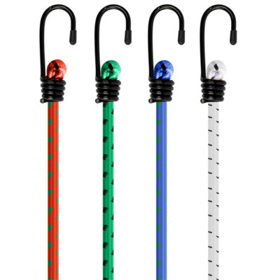 BLOSTM Elastic Bungee Cords Pack Of 10 - 3