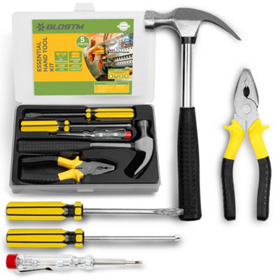 BLOSTM Essential Hand Tool Kit 5 Pieces - 3