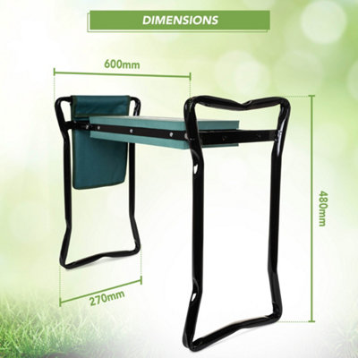 BLOSTM Garden Foldaway Kneeler & Bench - 6