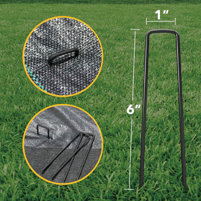 BLOSTM Garden Pegs - Pack Of 100