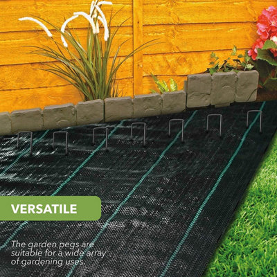BLOSTM Garden Pegs - Pack Of 100 - 3