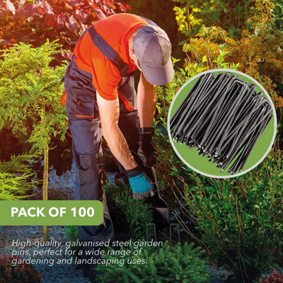 BLOSTM Garden Pegs - Pack Of 100 - 7