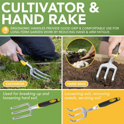 BLOSTM Garden Tool Set - 11 Piece - 3