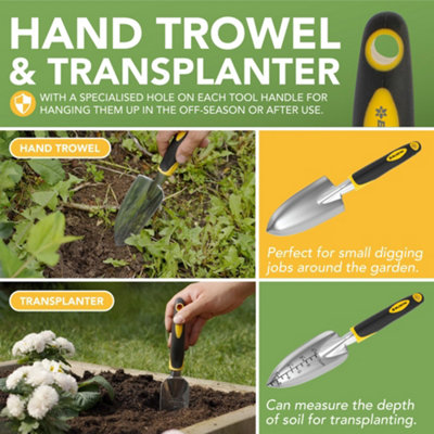 BLOSTM Garden Tool Set - 11 Piece - 5