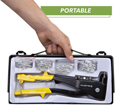 BLOSTM Hand Rivet Gun Set - 2.4mm-4.8mm