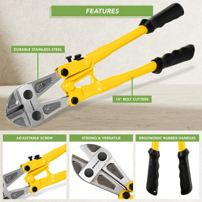 BLOSTM Heavy Duty Bolt Cutter 14" - 4