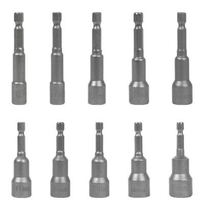 BLOSTM Magnetic Nut Drivers - 10 Pack