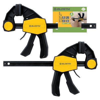 BLOSTM Mini Ratchet Bar Clamp Set - Pack Of 2 -150Mm (6