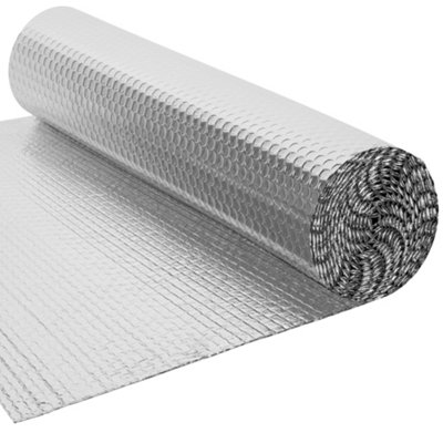 BLOSTM Multi-Purpose Foil Insulation Roll 0.6M X 5M