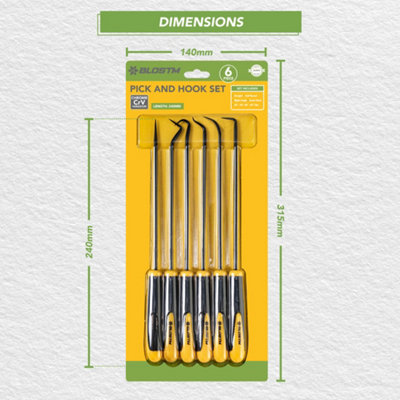BLOSTM Pick & Hook Set 6 Piece - 8
