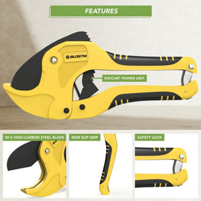 BLOSTM Plastic Pipe Cutter 42mm - 7
