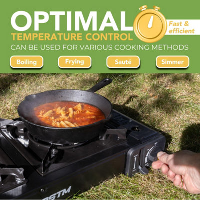 BLOSTM Portable Camping Gas Stove - Double - 3