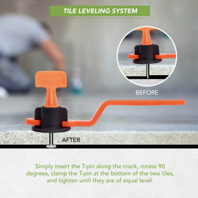 BLOSTM Reusable Tile Leveling System Kit