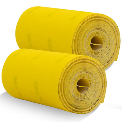 BLOSTM Sand Paper Rolls 1. 180 Grit 2. 120 Grit
