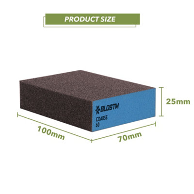 BLOSTM Sanding Blocks - 8 Pack - 3