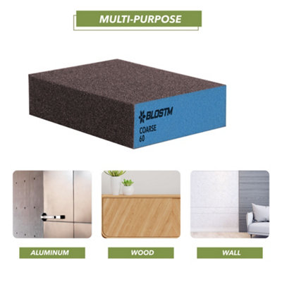 BLOSTM Sanding Blocks - 8 Pack - 5