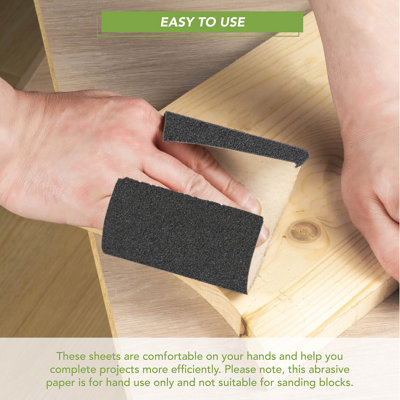 BLOSTM Sandpaper Assortment - 102 Pieces - 4