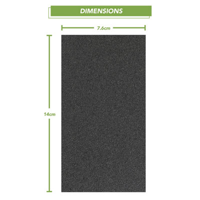 BLOSTM Sandpaper Assortment - 102 Pieces - 5