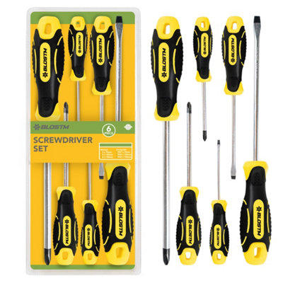 BLOSTM Screwdriver Set - 6 Pieces - 9