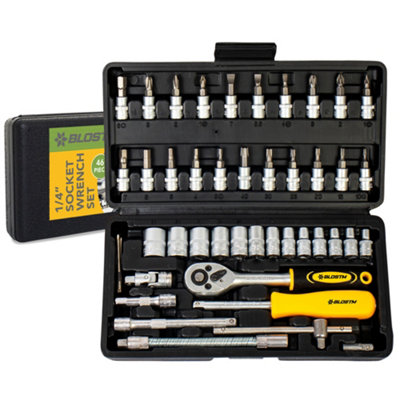 BLOSTM Socket Wrench Set - 46 Piece - 8
